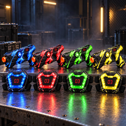 TagRush Neon™ Laser Tag Battle Set