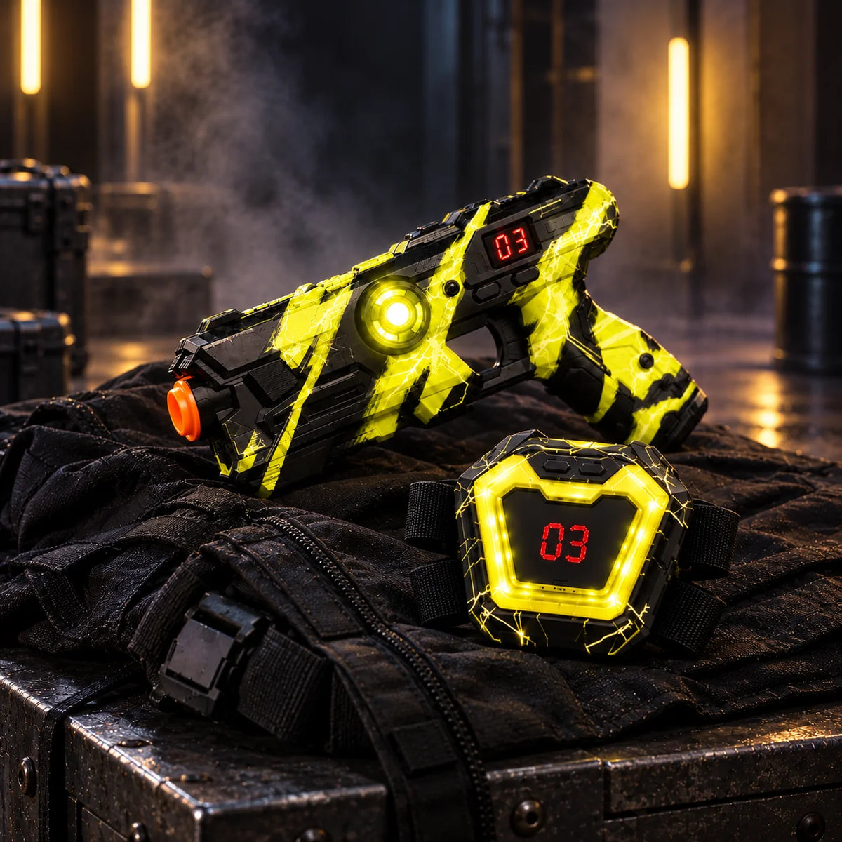 TagRush Neon™ Laser Tag Battle Set