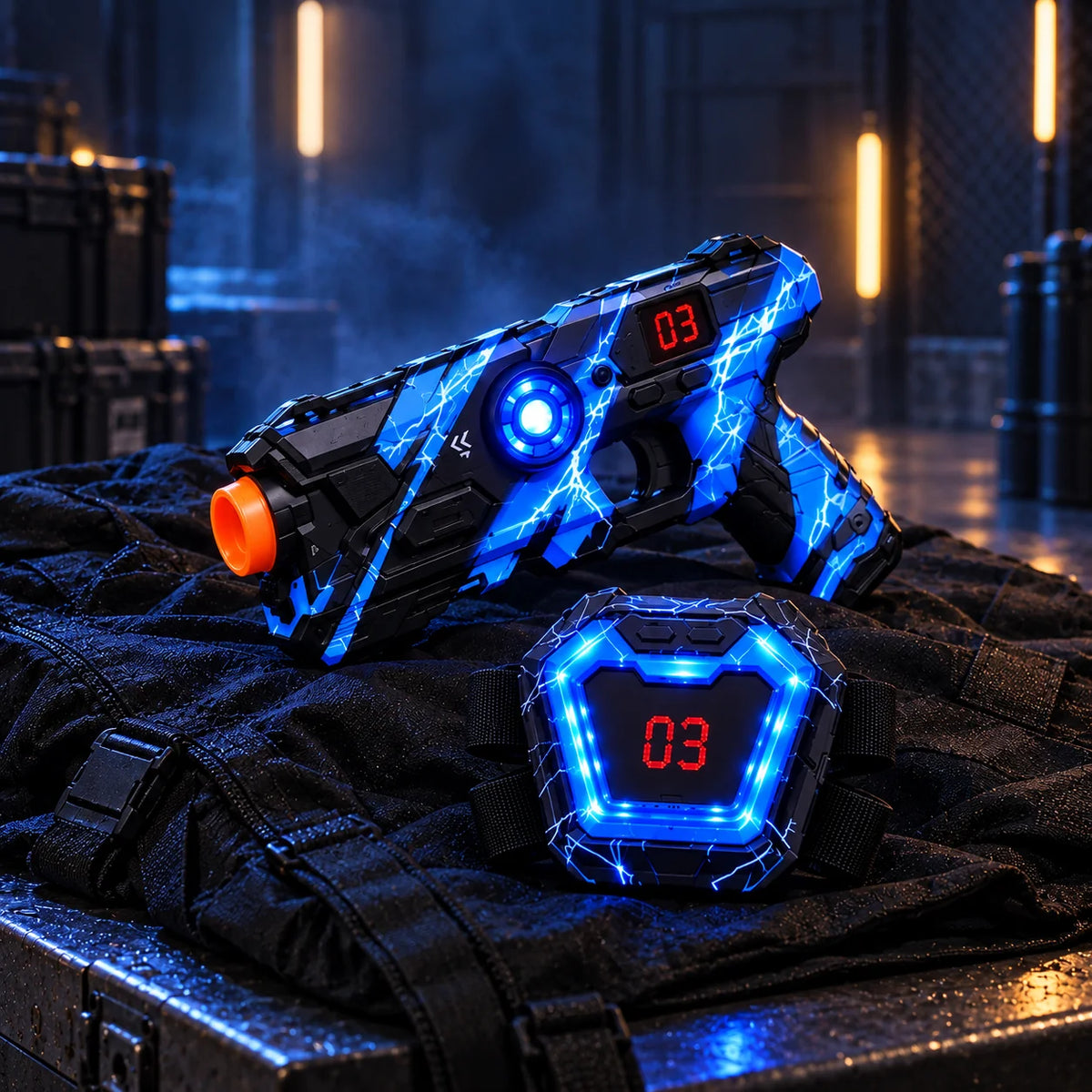 TagRush Neon™ Laser Tag Battle Set