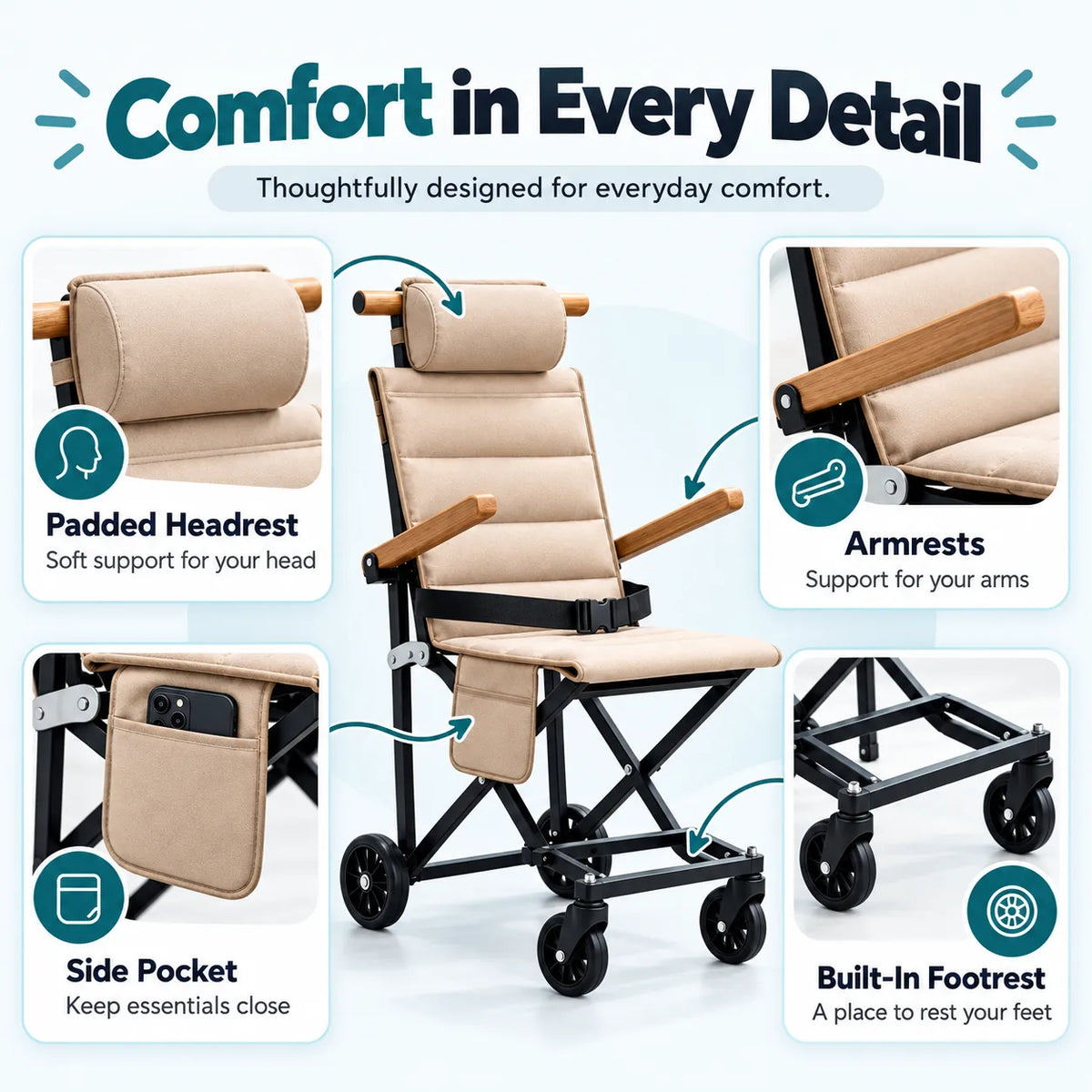 WalkMate™ Foldable Mobility Chair