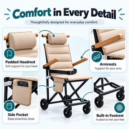 WalkMate™ Foldable Mobility Chair