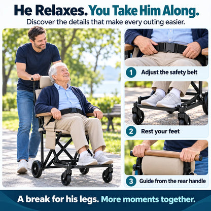 WalkMate™ Foldable Mobility Chair